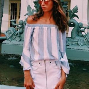 Off the shoulder cute top